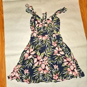 Cute flower print dress